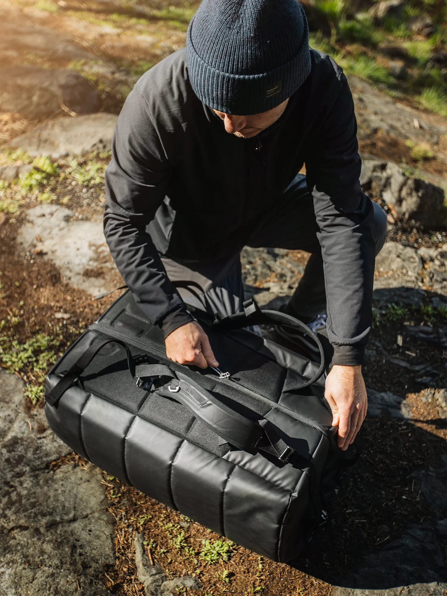 The Roamer Split Duffel Bag 50L