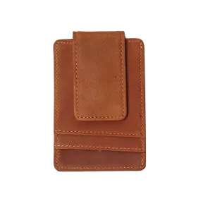 The Walden | Handmade Leather Front Pocket Wallet with Money Clip