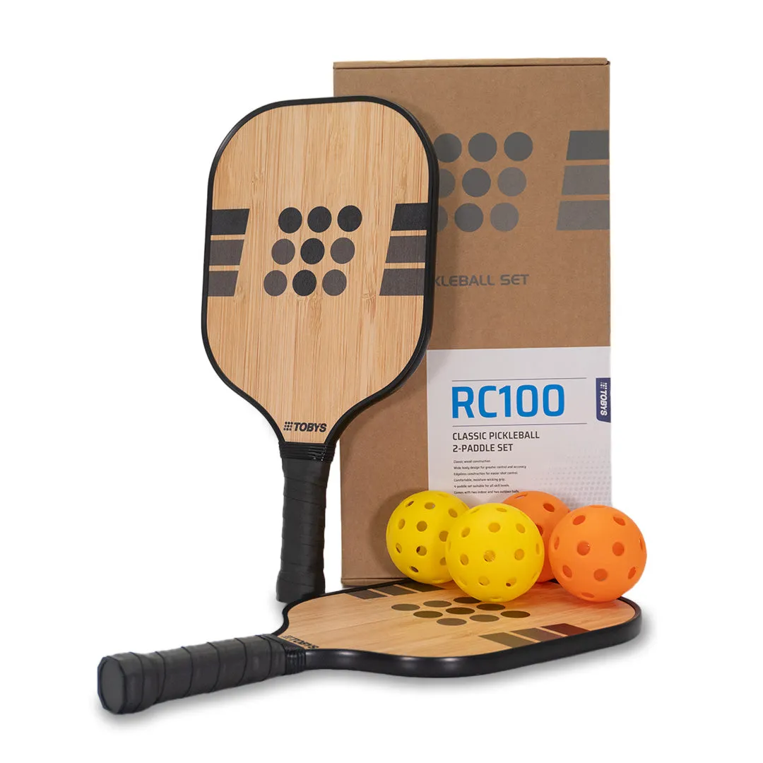 Toby's Pro RC100 Pickleball Set