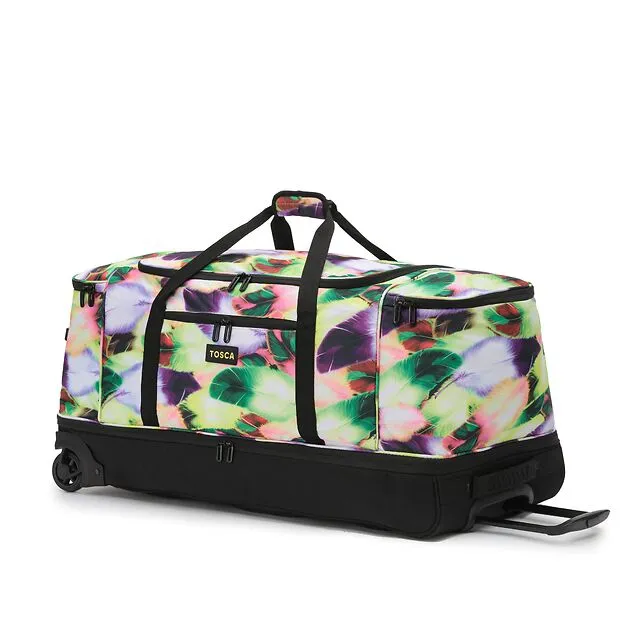 Tosca - TCA798TWJ-C 85cm Wheeled split compartment Duffle - Yellow/Feather