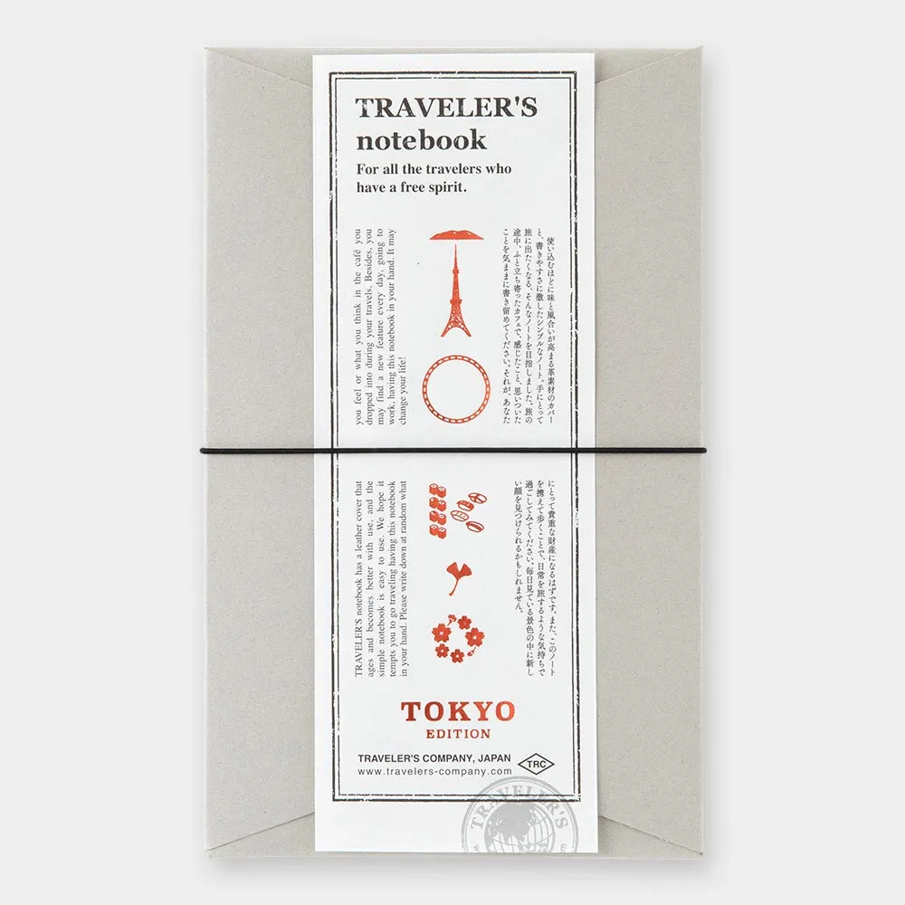 TRAVELER'S COMPANY Limited Edition Traveler's Notebook Tokyo Black