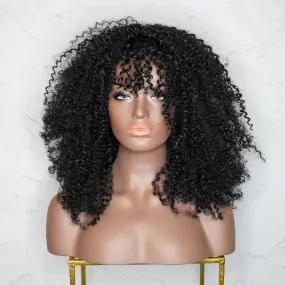 TYRA Black Afro Curl Wig