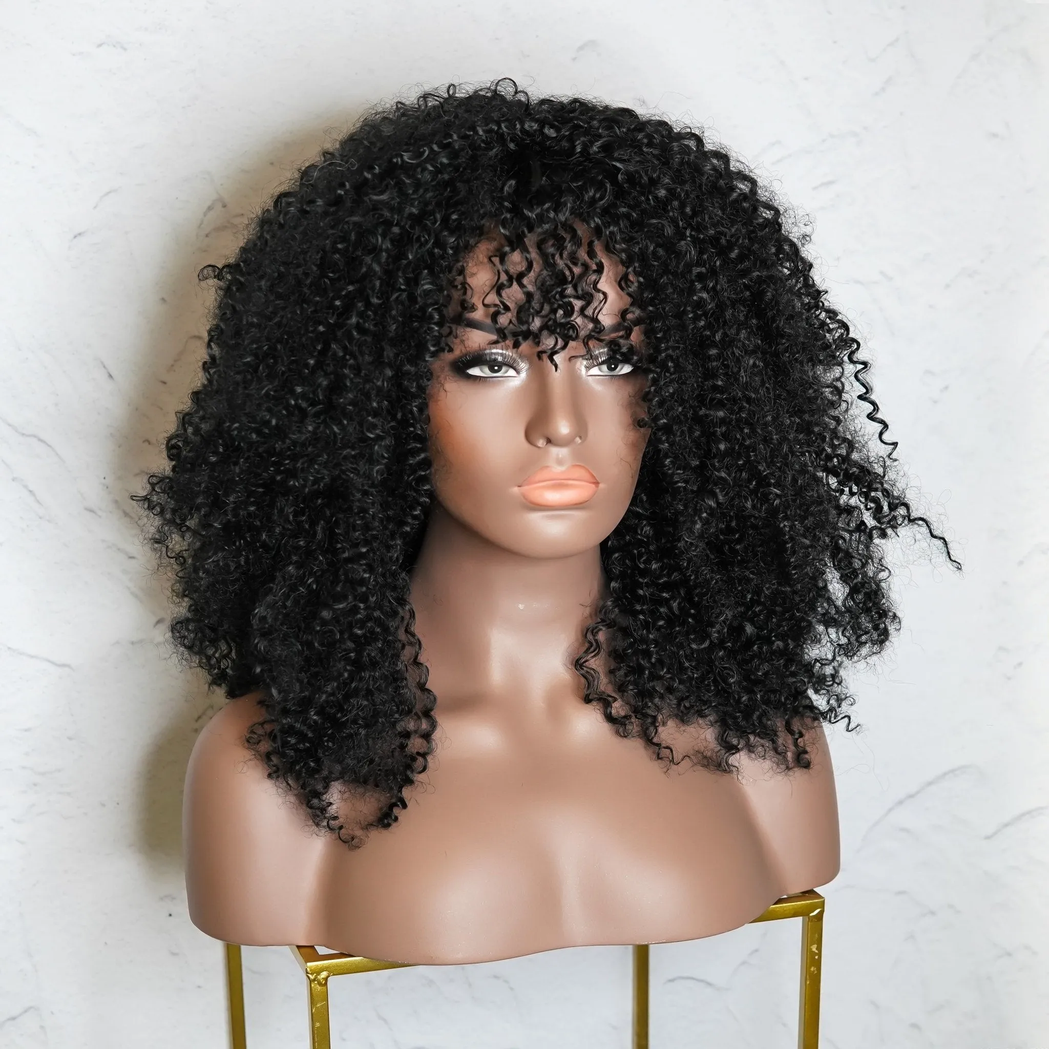 TYRA Black Afro Curl Wig