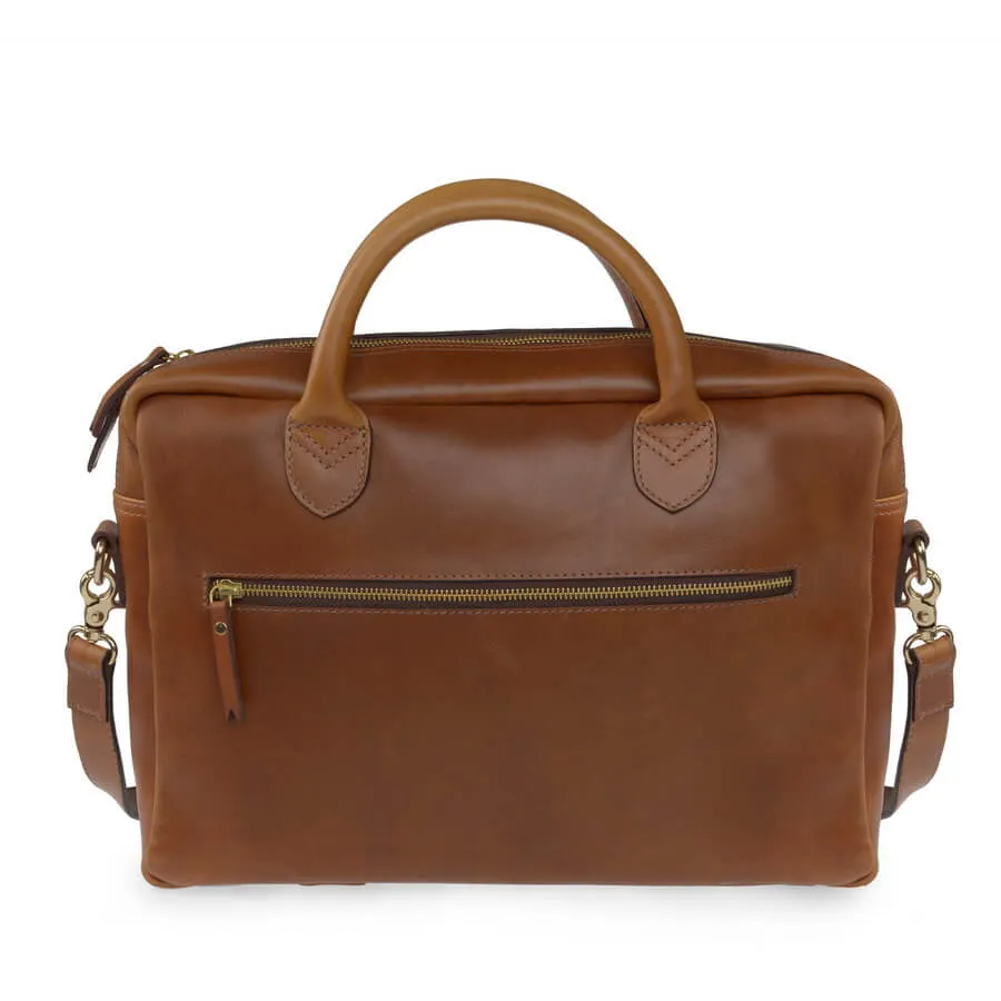 Vida Luxe Leather Laptop Bag