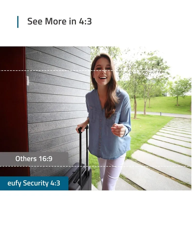 Video Doorbell (Wired) C210 Renewed