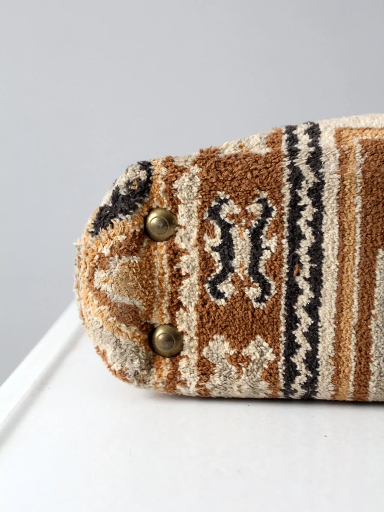 vintage carpet bag