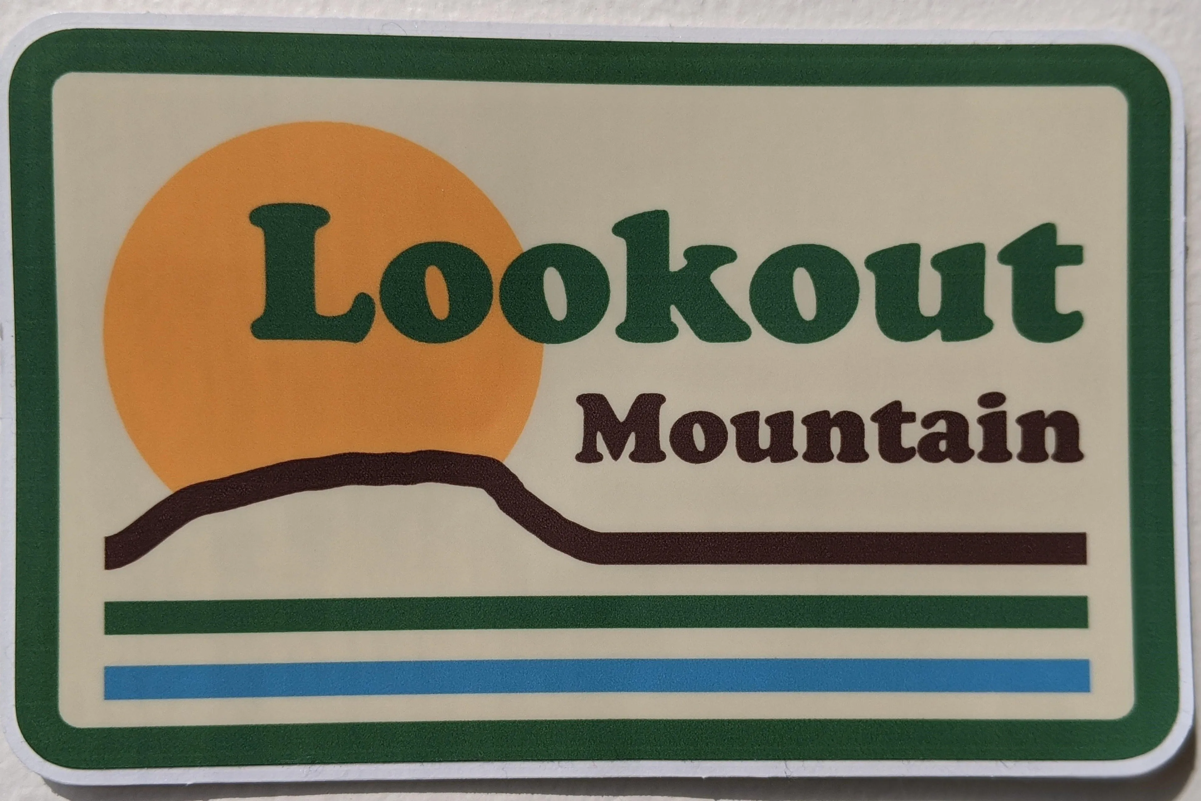 Vintage Lookout Mountain Sticker