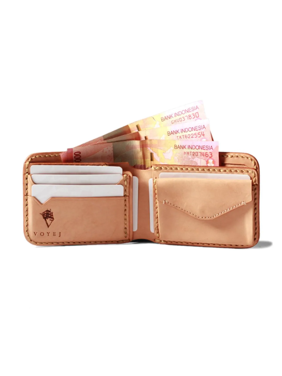 Voyej Vessel VI Americana Natural Short Wallet