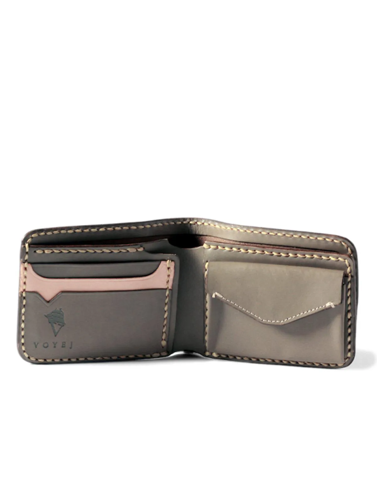 Voyej Vessel VI Grey Short Wallet