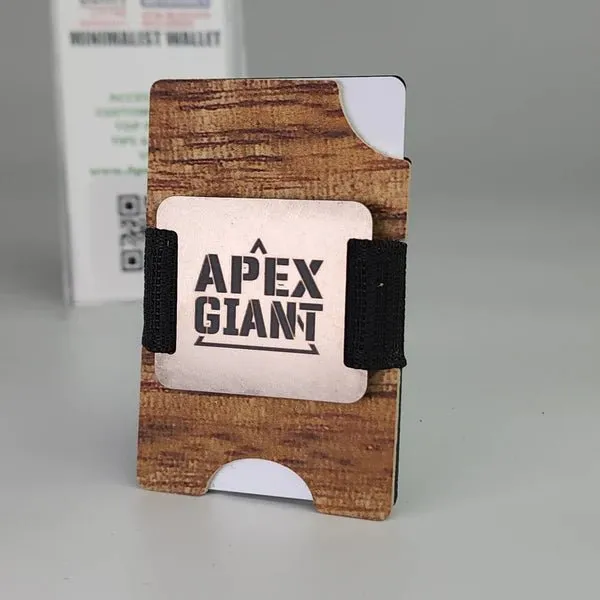 Wallet - Wood Pattern 2 - APEX GIANT