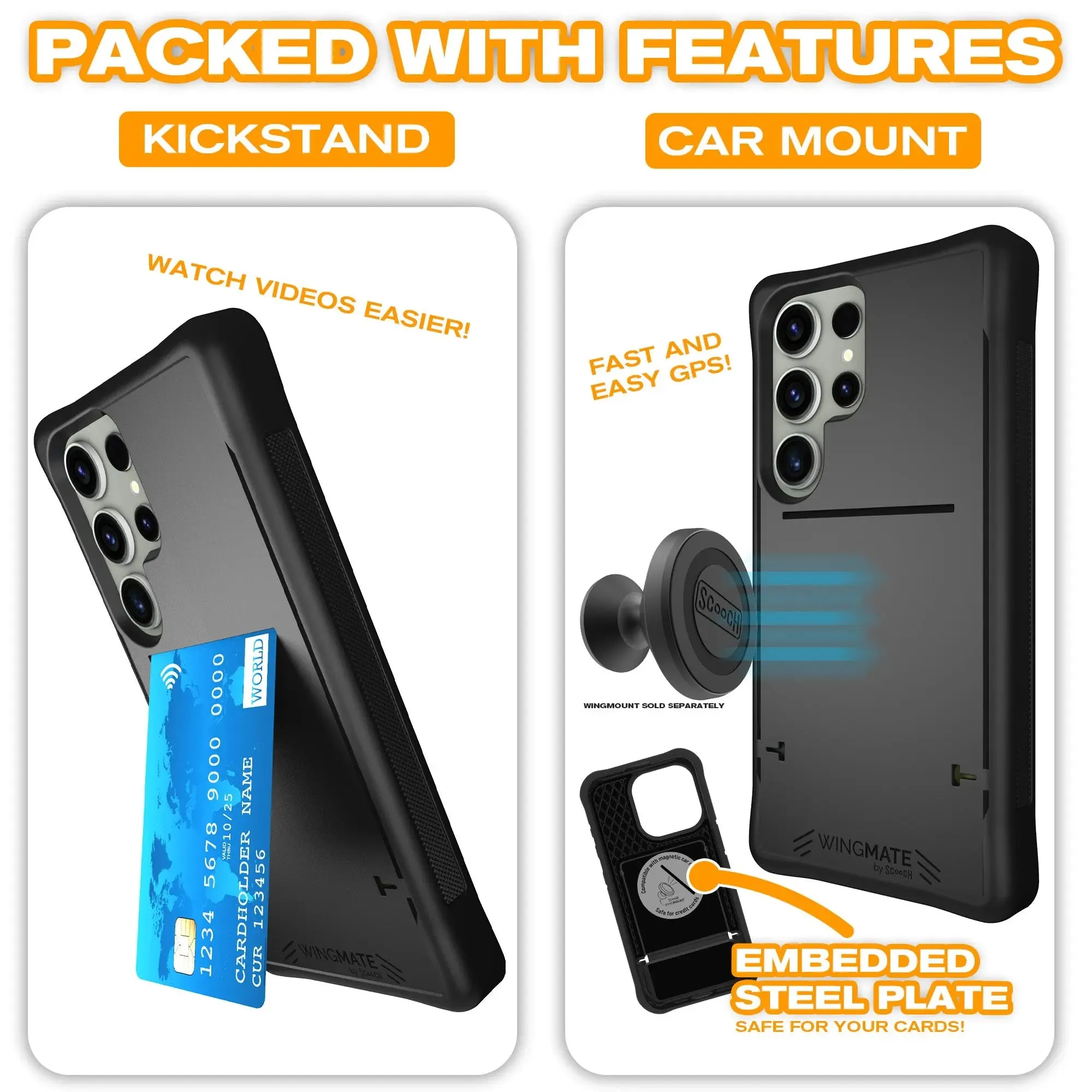 Wingmate Ultimate Bundle for Samsung Galaxy S24 Ultra