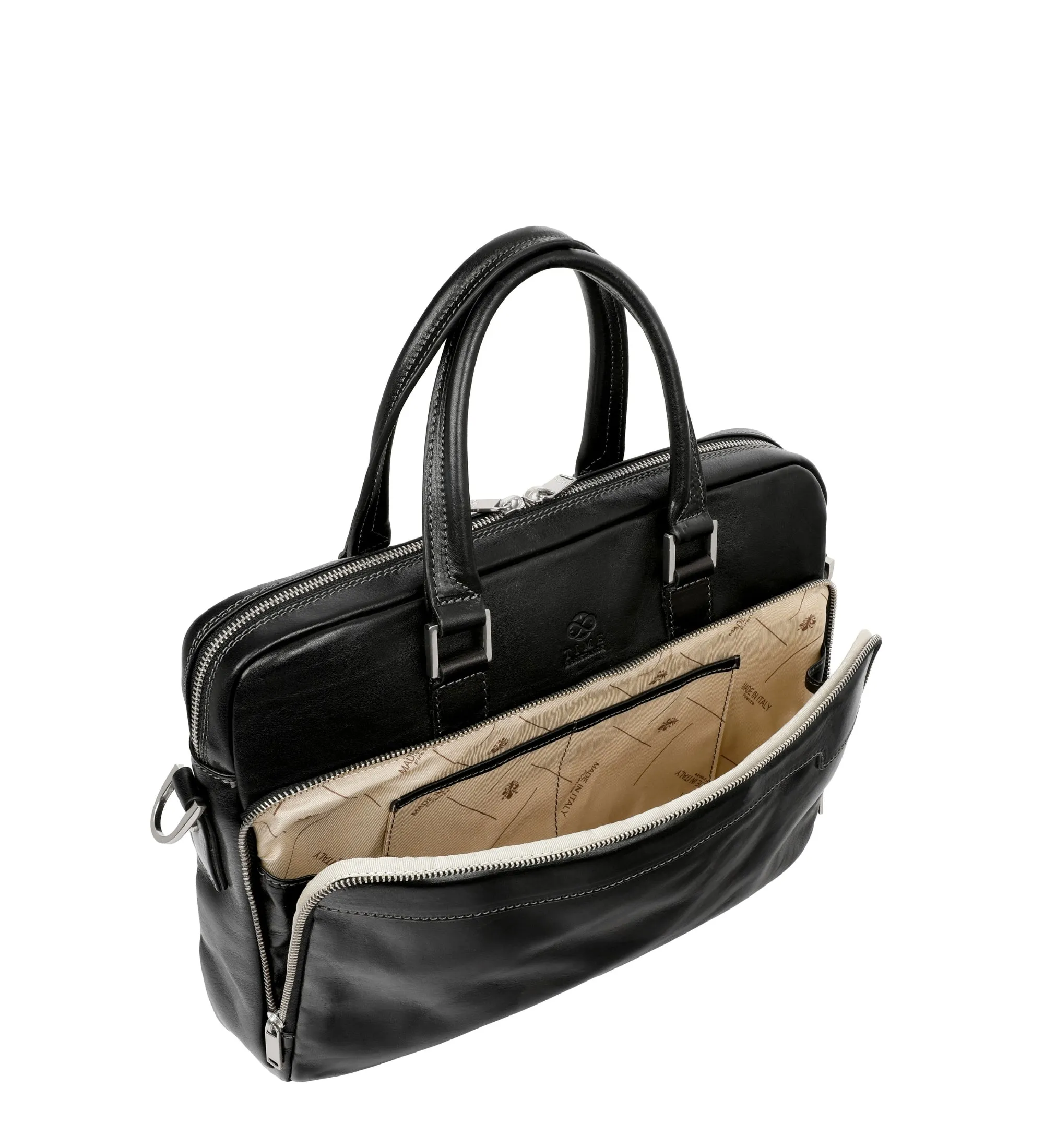 Womens Leather Briefcase Laptop Bag - Orlando