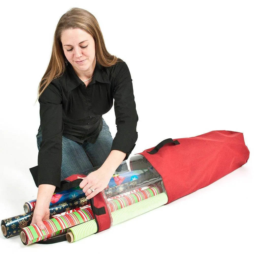 Wrapping Paper Storage Bag