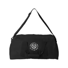 Wrestling Division Logo Gym/Travel Duffel Bag [BLACK] WRESTLING DIVISION