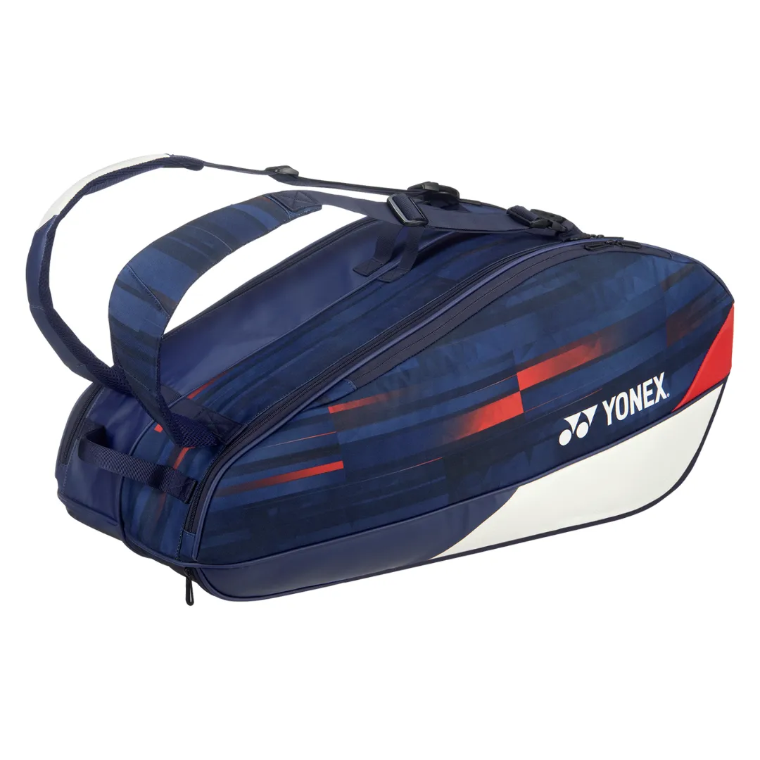 Yonex BAG26P - Limited Pro Olympics 6 PCS Bag [White/Navy/Red]