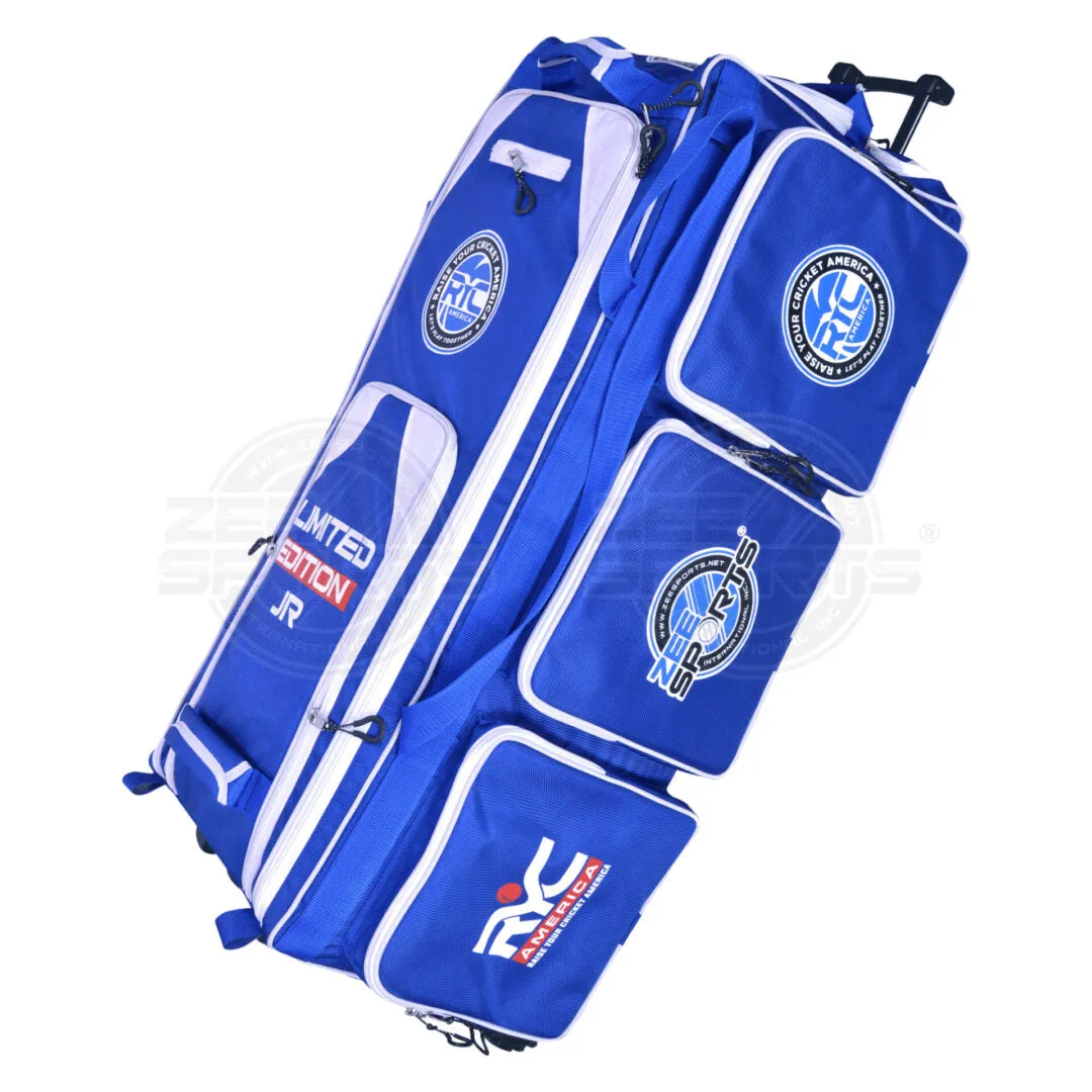 Zee Sports Kit Bag Limited Edition JR Wheelie With Bat Cave